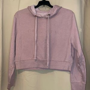 Mya & Nu cropped sweatshirt